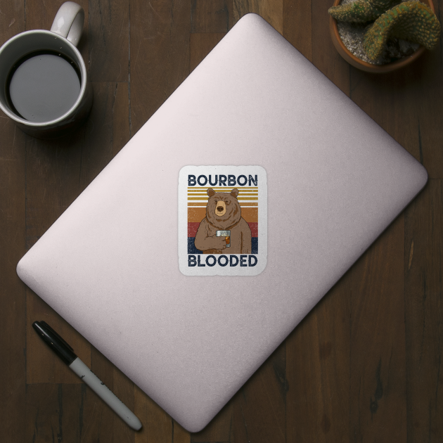 Bear Bourbon Blooded by Sunset beach lover